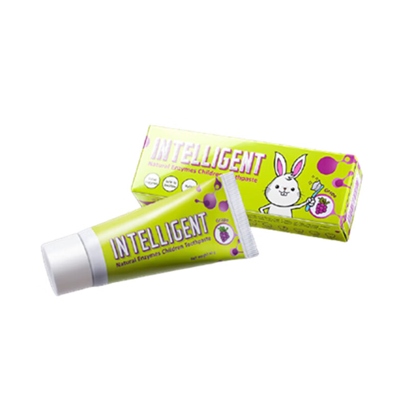 因特力净 酵素葡萄味儿童牙膏