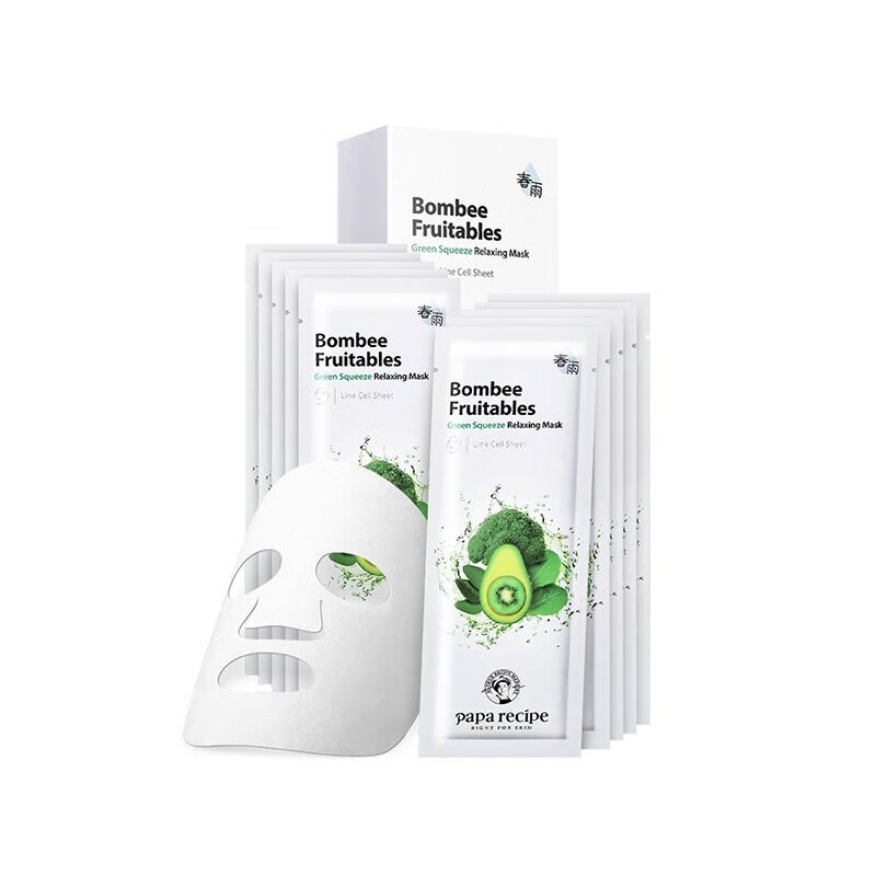 春雨 自然透亮面膜