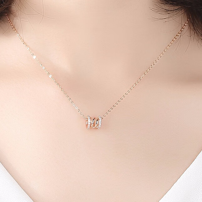 vana 小蛮腰纯银项链