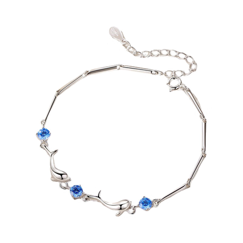 vana海豚海蓝手链