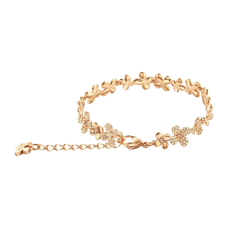 施华洛世奇瑰丽花朵手链