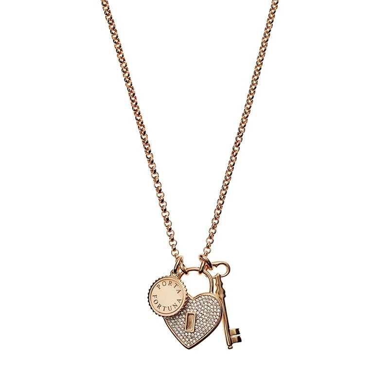 阿玛尼 银质项链