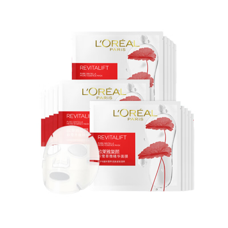 欧莱雅 复颜积雪草 面膜