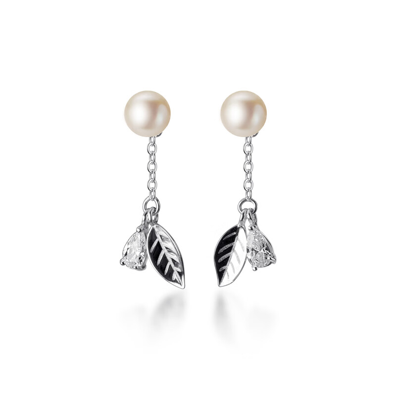 WarmeFarben叶子耳饰