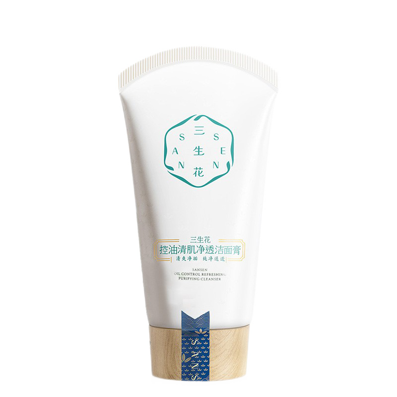 三生花 草本精华补水洁面乳
