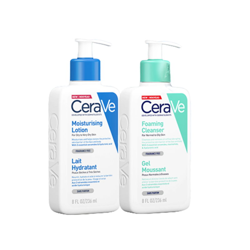 CeraVe 洗护净颜套装