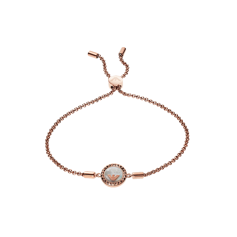 阿玛尼 圆形鹰标手链