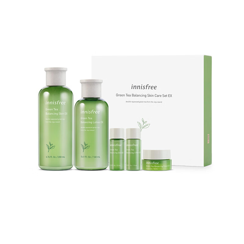 悦诗风吟绿茶精萃保湿水乳