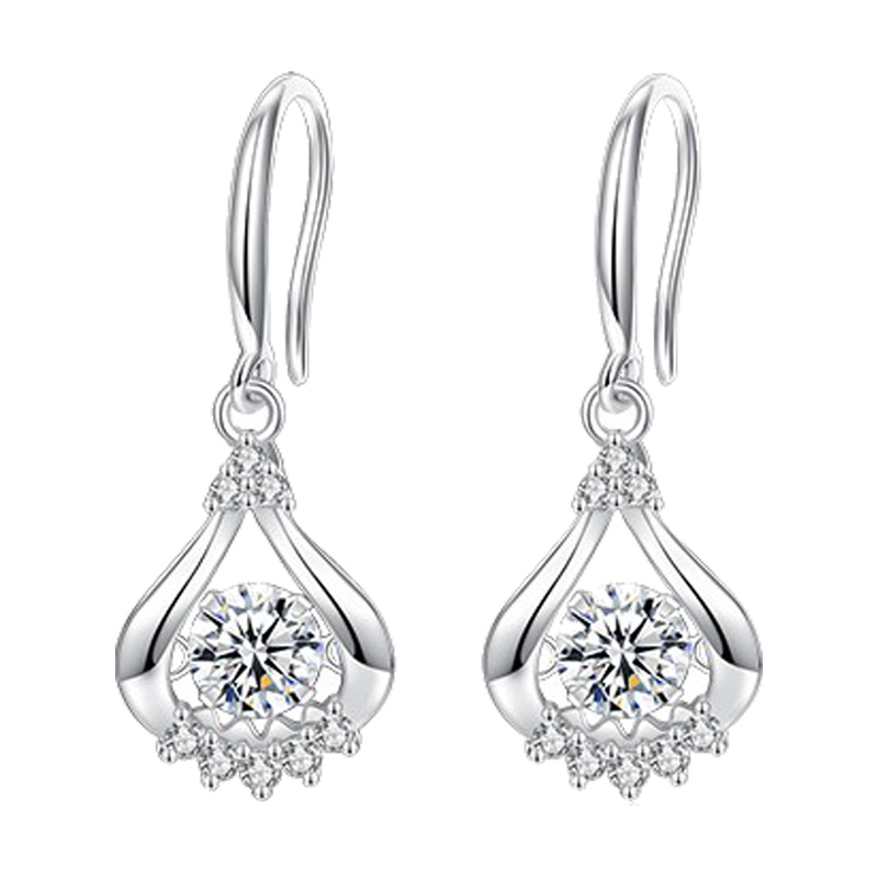 唯一 流苏锆石耳饰