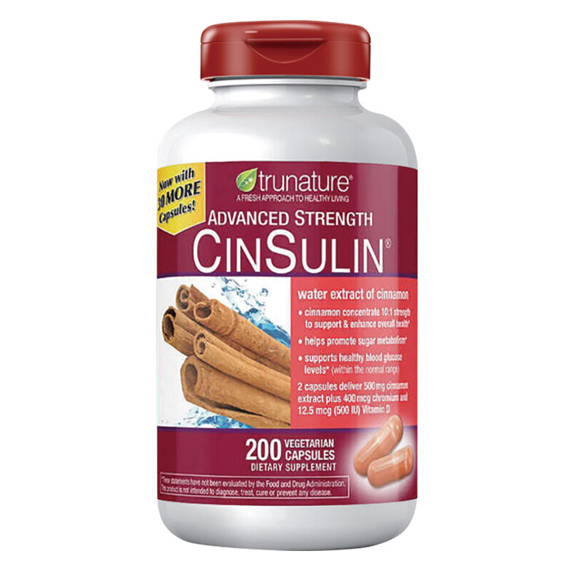 Trunature 肉桂铬胶囊
