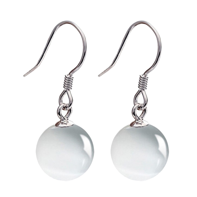 饰尚e族 晶莹圆珠 耳饰