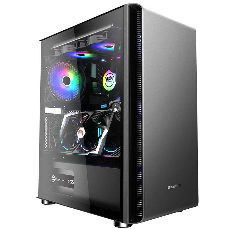 长城 无边框钢化玻璃机箱