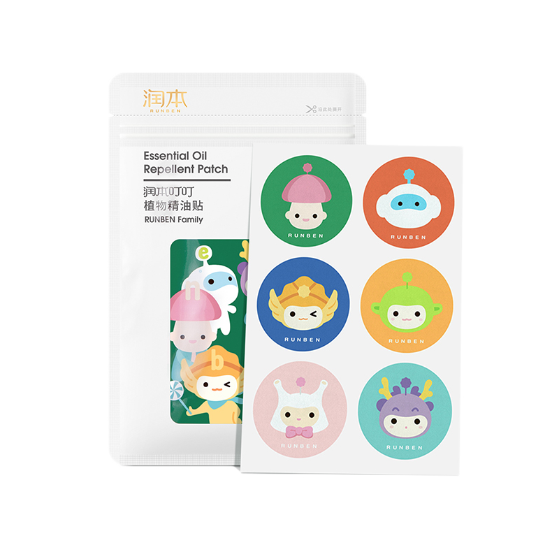 润本 粘贴不易掉防叮贴