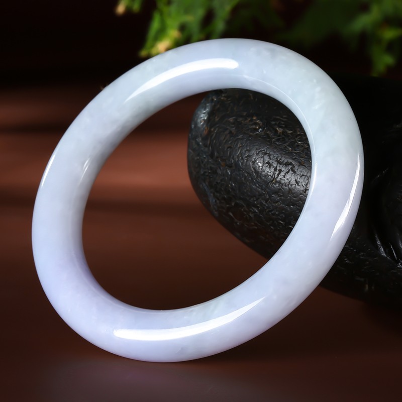 玉友 圆条翡翠手镯