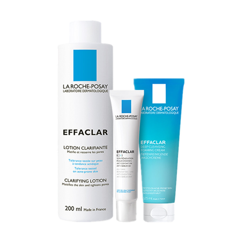 理肤泉 清痘净肤护肤套装