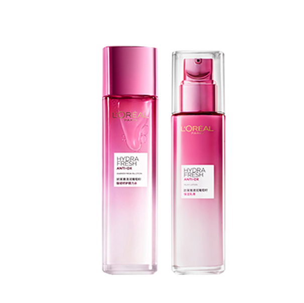 欧莱雅 清润葡萄籽补水套装