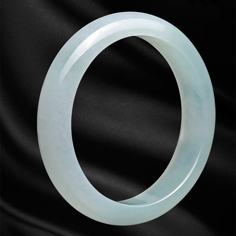 七彩云南 浅绿飘花手镯