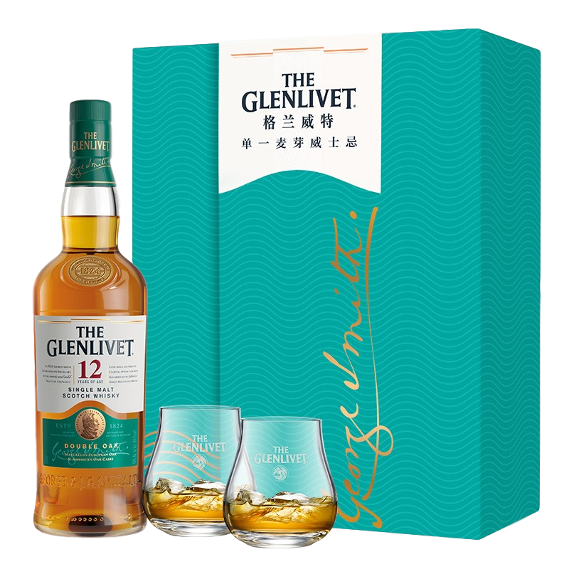 格兰威特 12年陈酿礼盒威士忌