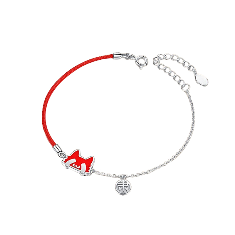 卡蒂罗 珐琅吊坠 手链