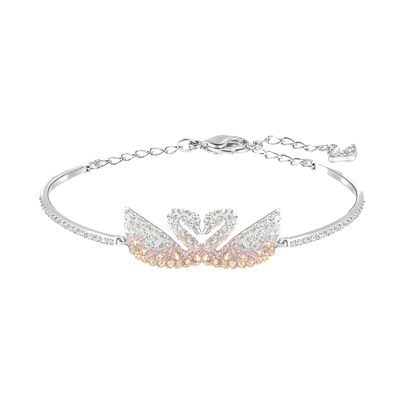 施华洛世奇渐变天鹅手链