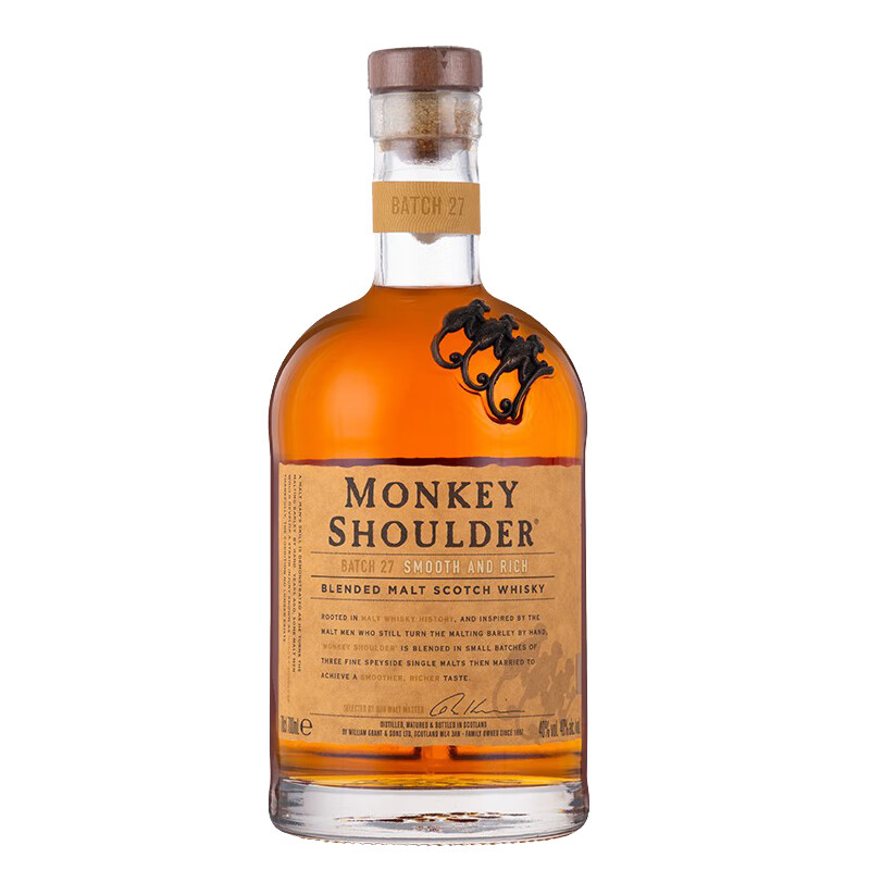 三只猴子 入口柔和纯麦威士忌