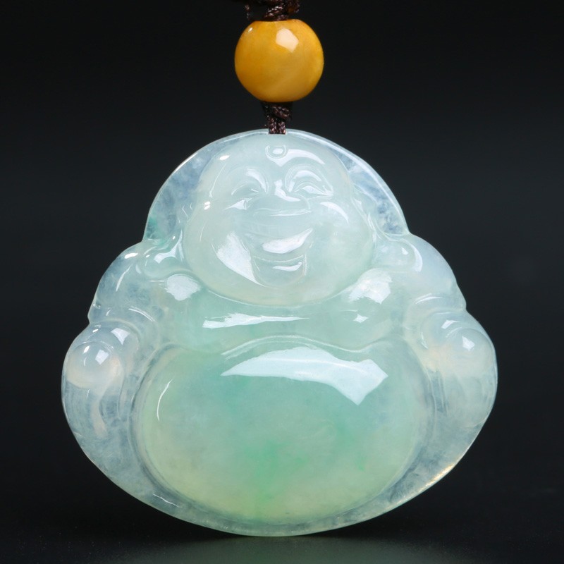 凤禧 弥勒佛翡翠吊坠