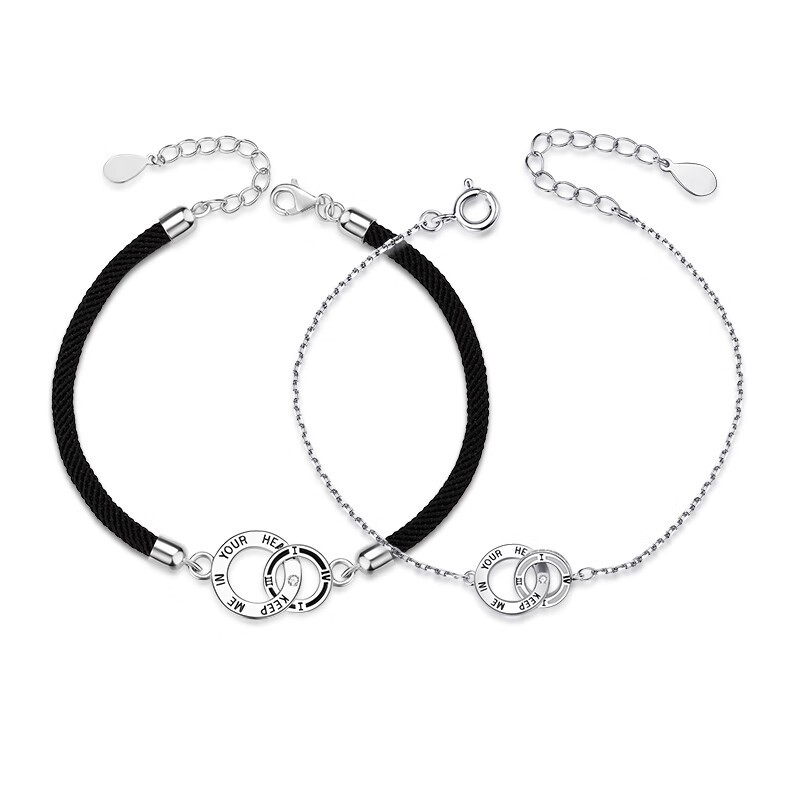 缔晶 圆形双环手链