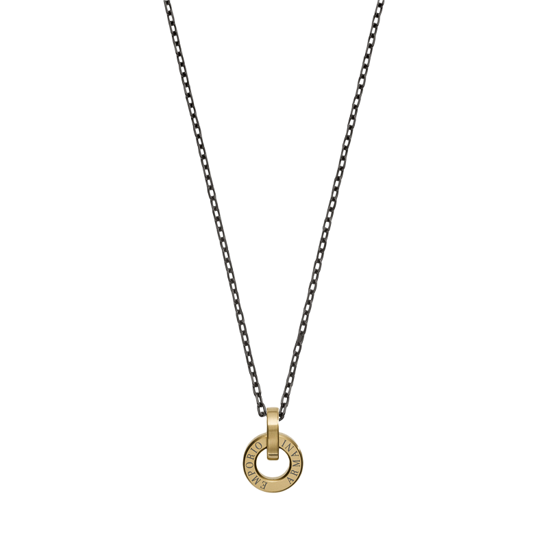 阿玛尼 潮酷圆环项链