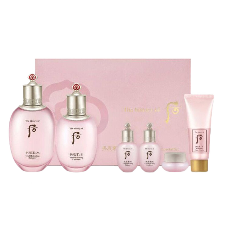 whoo后 清爽滋润护肤套装