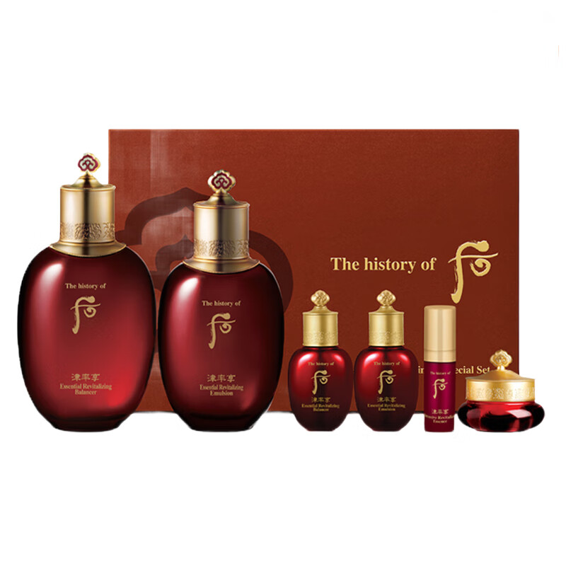 Whoo 膏状质地护肤套装