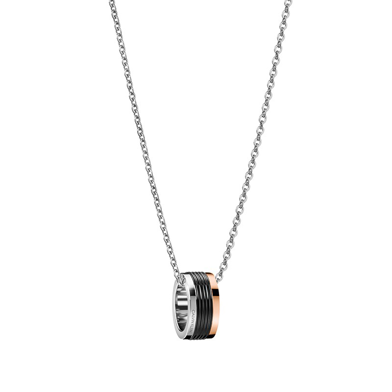 CK 圆环撞色锁骨链