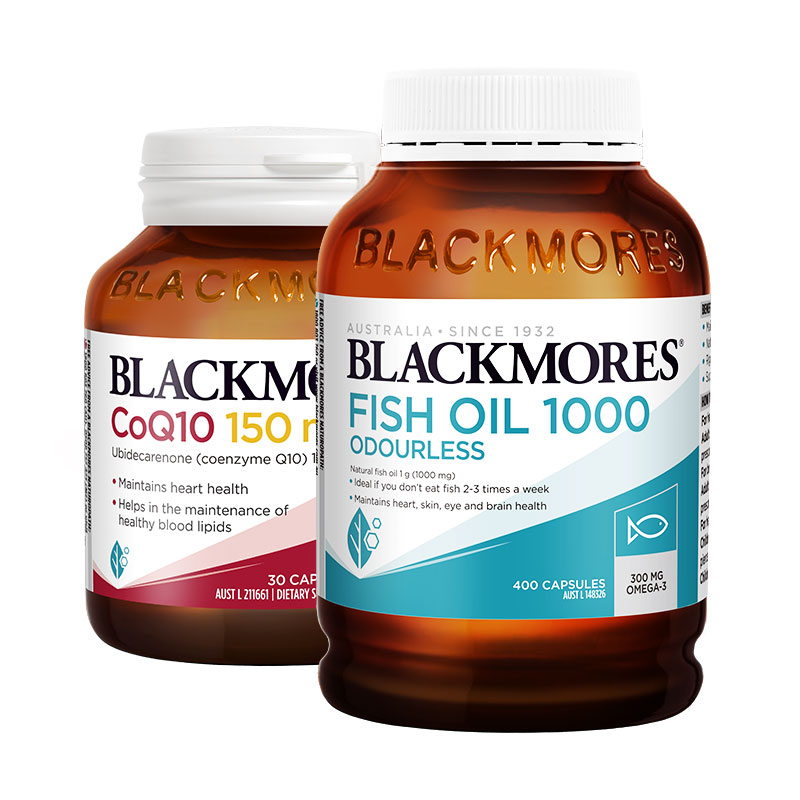 澳佳宝 无腥味 鱼油辅酶组合