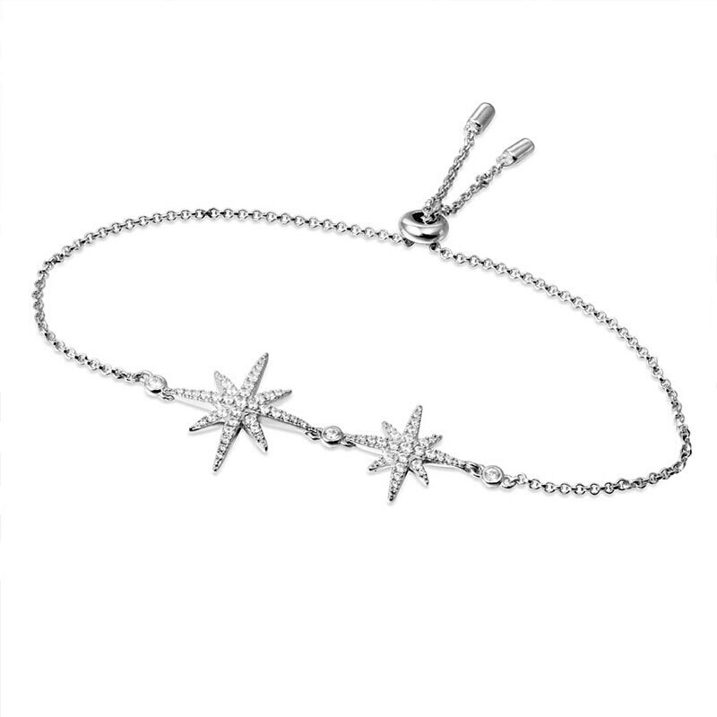 APM 双流星大小六芒星手链