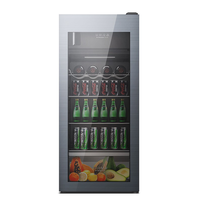 容声小型玻璃单门冷柜