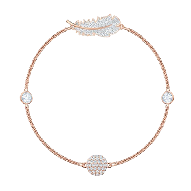 施华洛世奇 羽毛造型手链