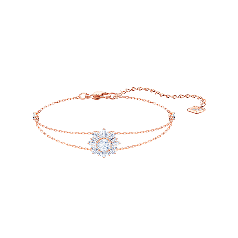 施华洛世奇 仿水晶双链手链