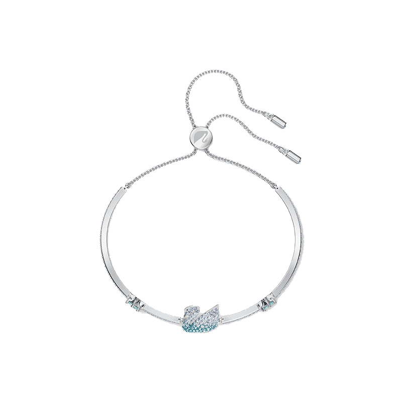 施华洛世奇 蓝色天鹅手链