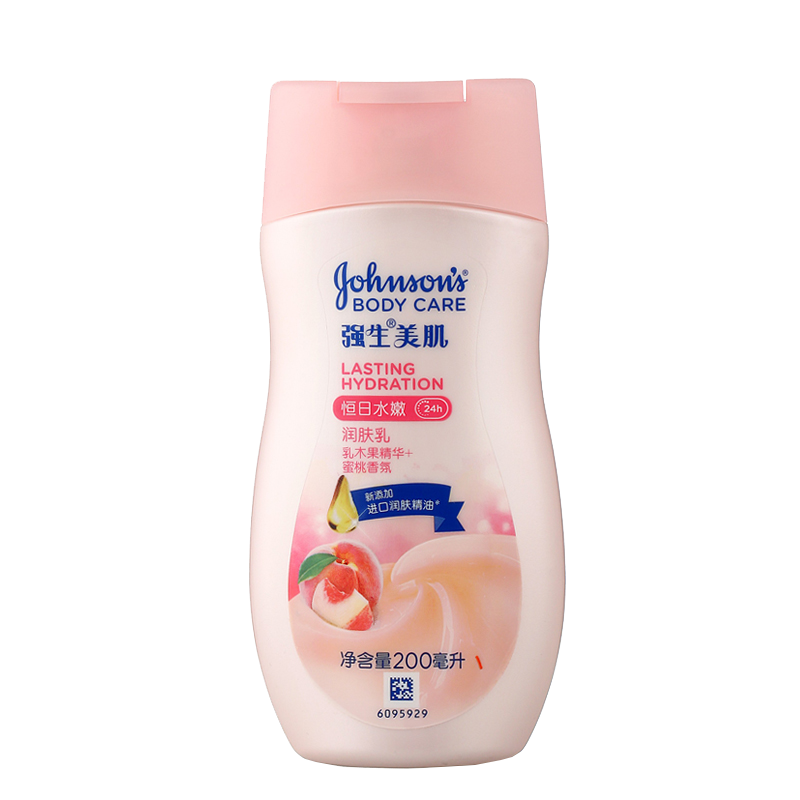 强生 恒日水嫩蜜桃香氛身体乳