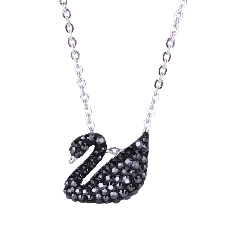 施华洛世奇 黑天鹅项链