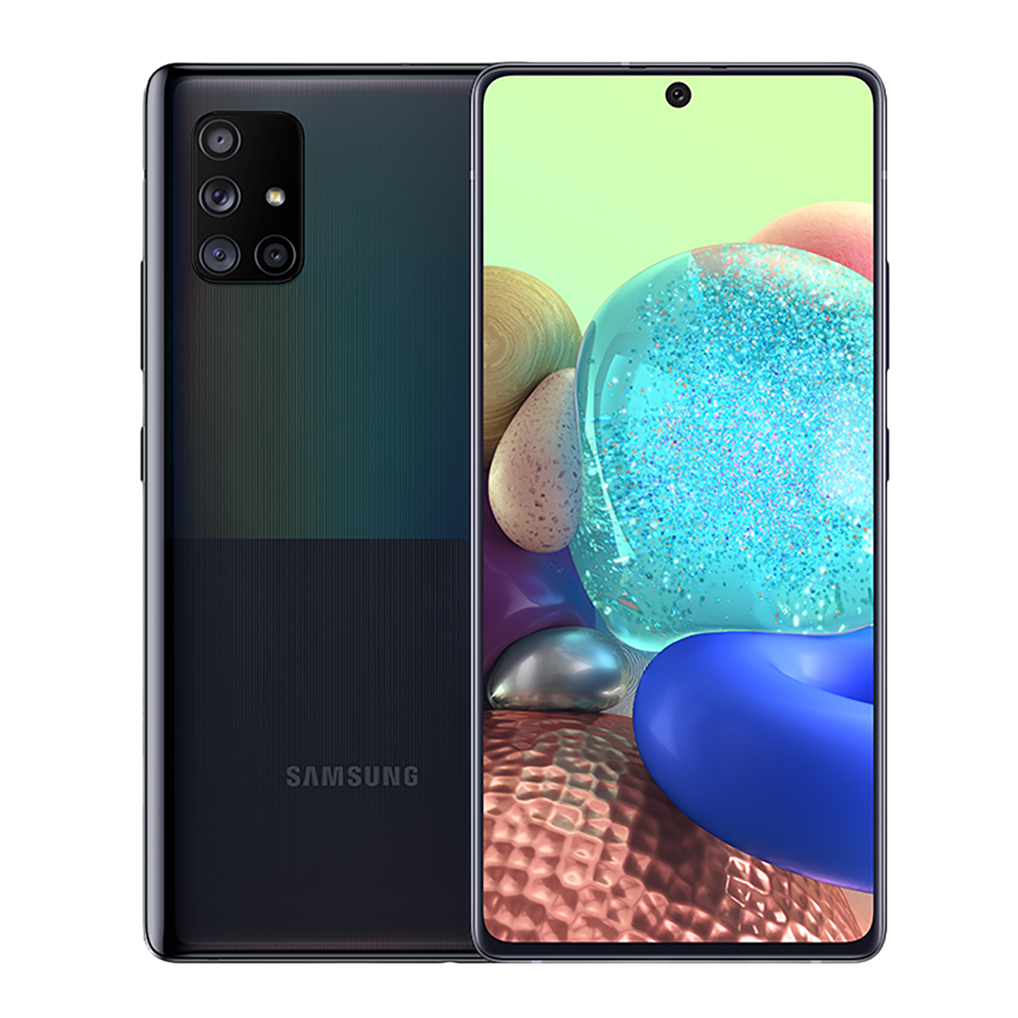 三星 镭丝黑5G版手机