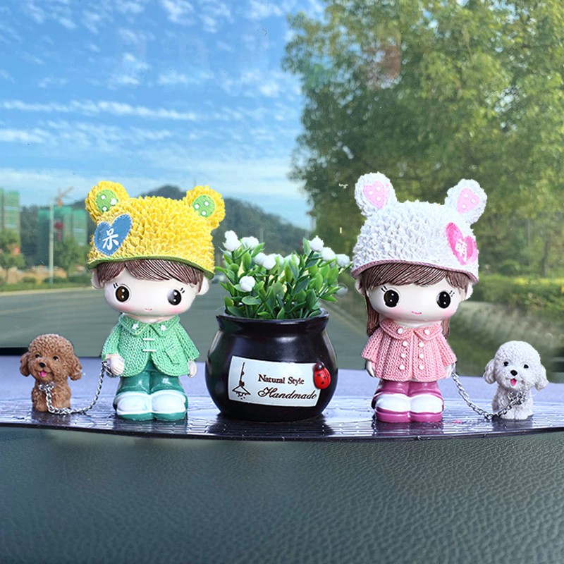 迪普尔 座式香水卡通娃娃摆件