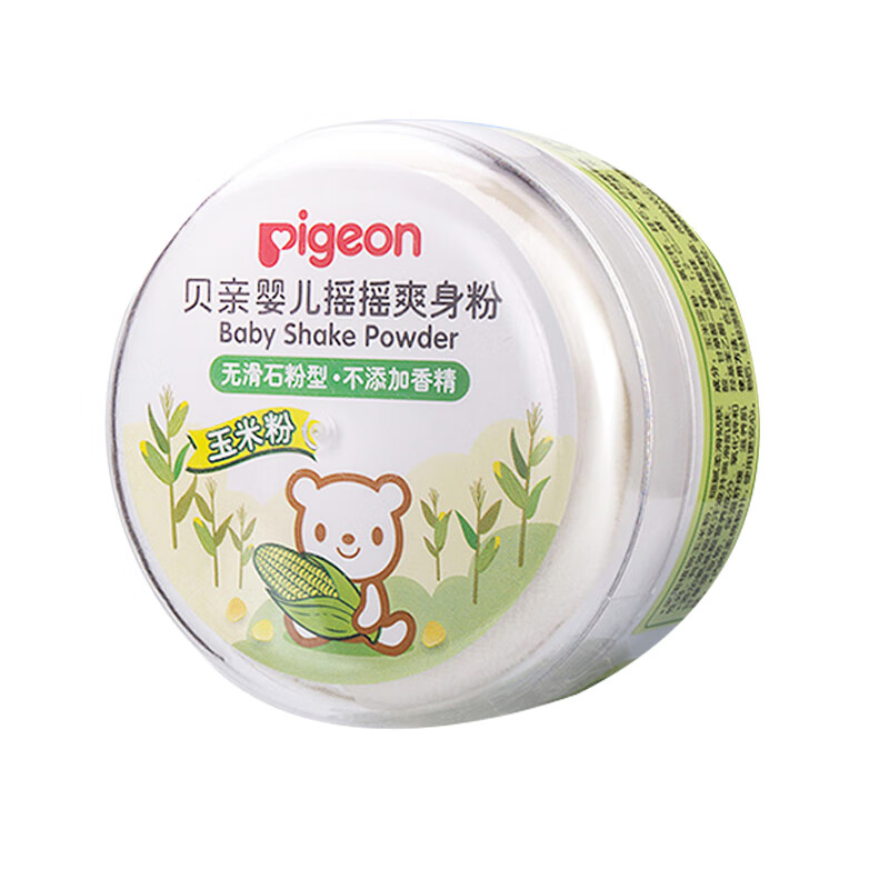 贝亲无香精婴儿爽身粉