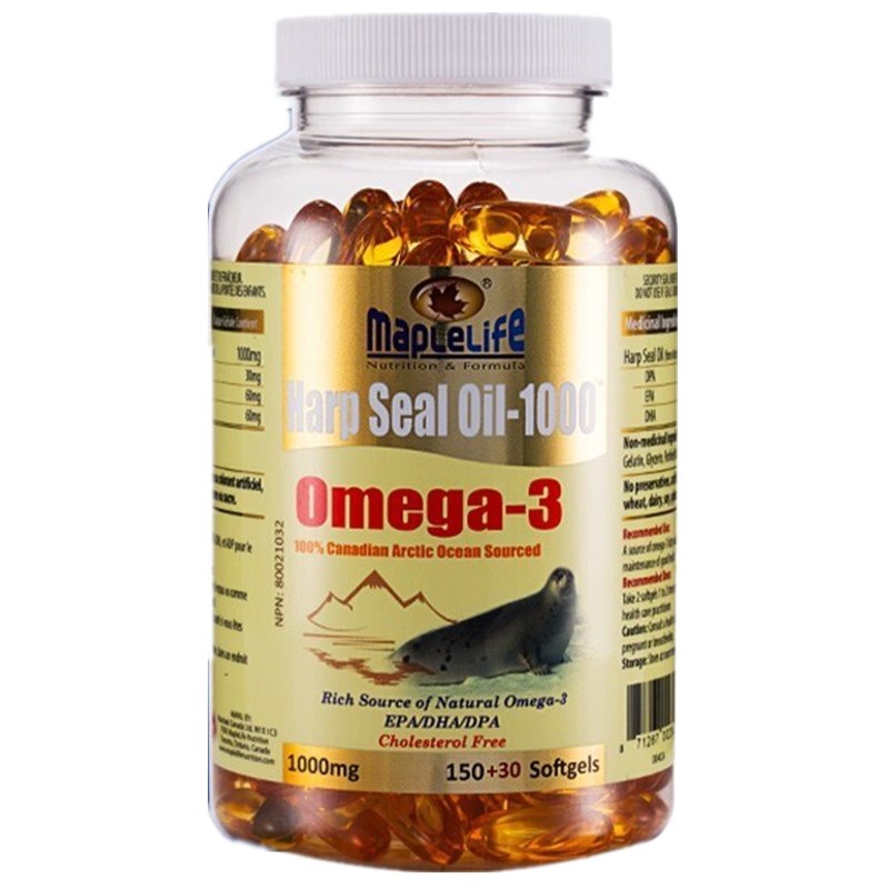 美柏莱 高浓度 海豹油软胶囊