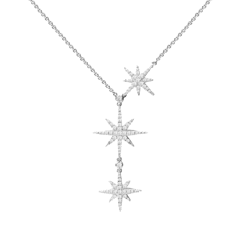 APM 六芒星银项链