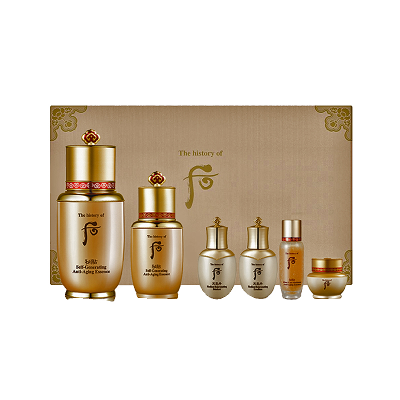 whoo 滋养修护护肤套装