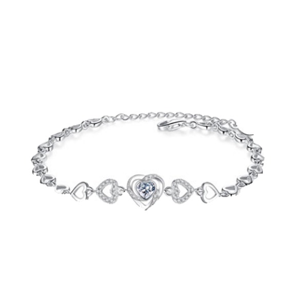 卡诗诺 电镀白金手链