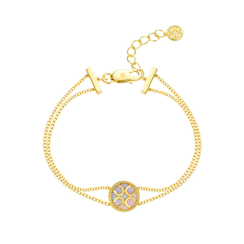 orange cube马蹄手链