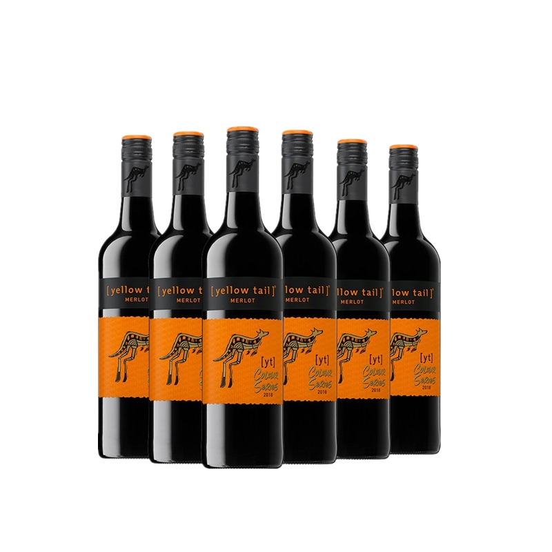 黄尾袋鼠 浓郁辛辣 葡萄酒