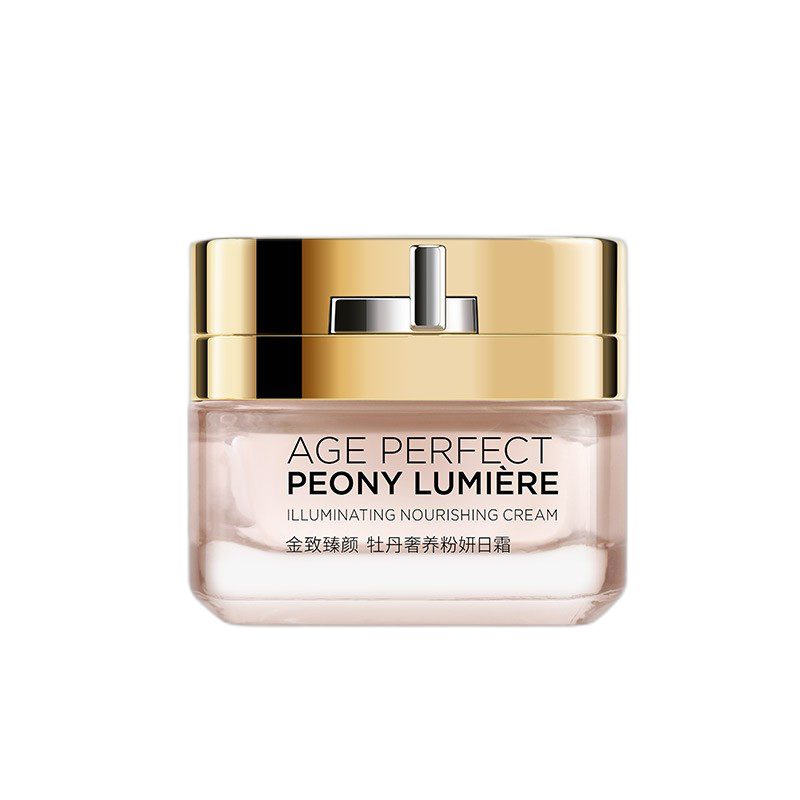 欧莱雅 臻颜牡丹奢养粉妍面霜