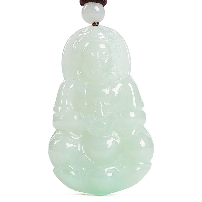 凤禧 观音翡翠玉坠